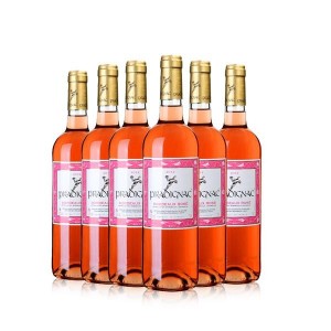 法国波尔多普拉迪克酒庄AOC原瓶进口6只装桃红葡萄酒