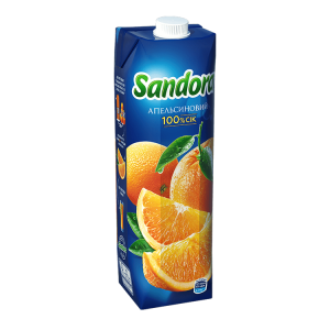sandora三多乐牌 巴氏杀菌橙汁饮料950ml*10