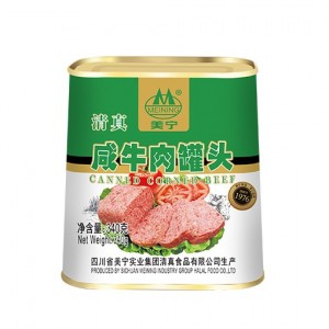 美宁牌咸牛肉罐头