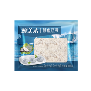 鲜美来 鳕鱼虾滑500g